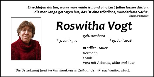 Roswitha Vogt