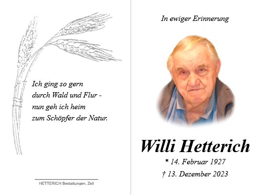 Wilhelm Hetterich