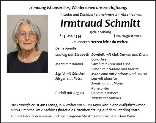 Irmtraud Schmitt
