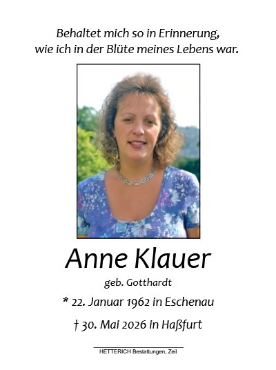Annemarie Klauer