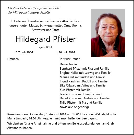 Hildegard Pfister