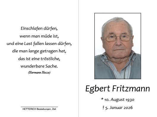 Egbert Fritzmann