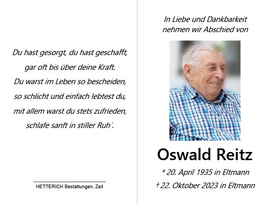 Oswald Reitz