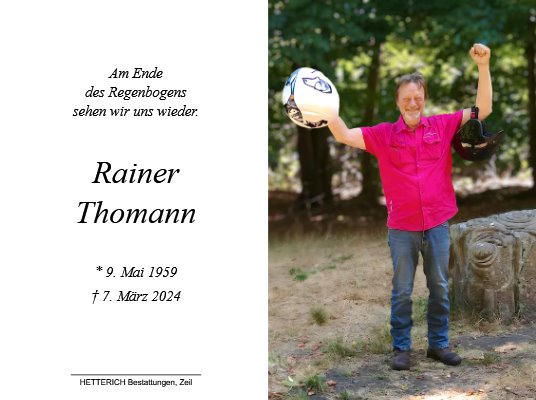 Rainer Thomann