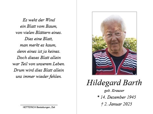 Hildegard Barth