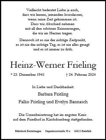 Heinz-Werner Frieling