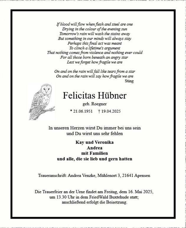Felicitas Hübner