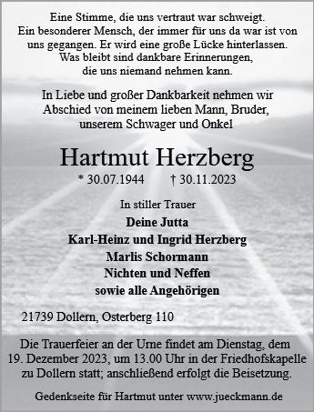Hartmut Herzberg