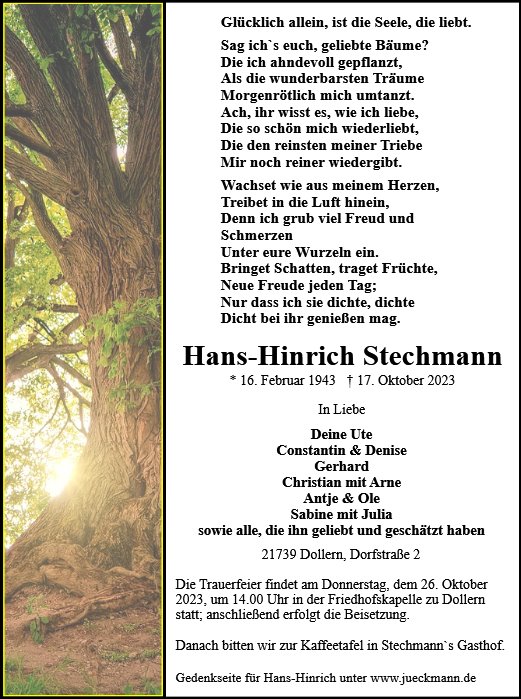 Hans-Hinrich Stechmann