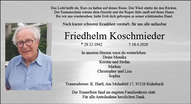 Friedhelm Koschmieder