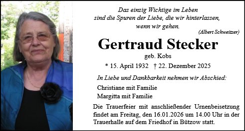 Gertraud Stecker