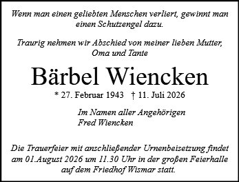 Bärbel Wiencken