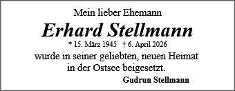 Erhard Stellmann