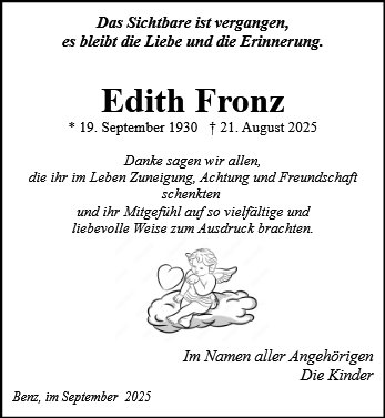 Edith Emilie Fronz