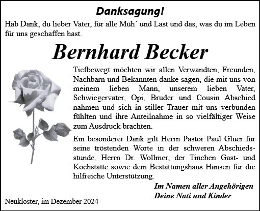 Bernhard Becker