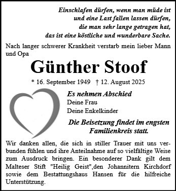 Günther Stoof