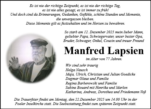 Manfred Lapsien