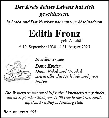 Edith Emilie Fronz