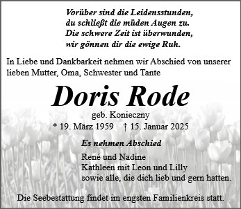 Doris Rode