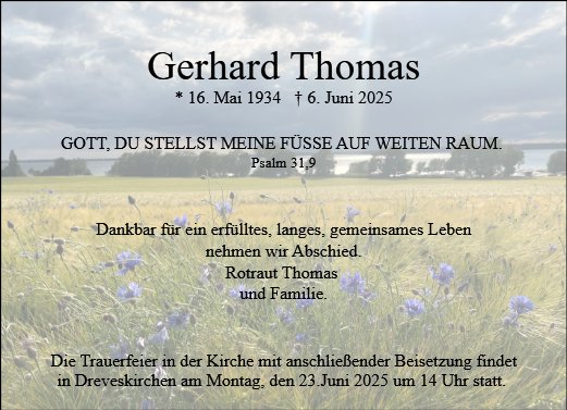 Gerhard Thomas
