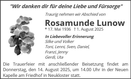 Rosamunde Lunow