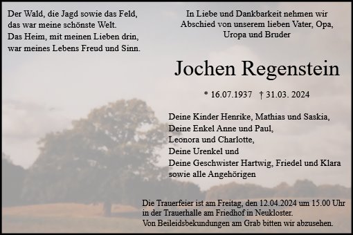 Jochen Regenstein