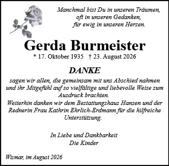 Gerda Burmeister