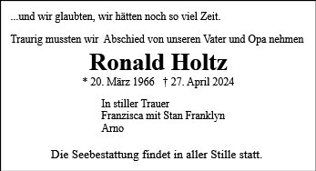 Ronald Holtz