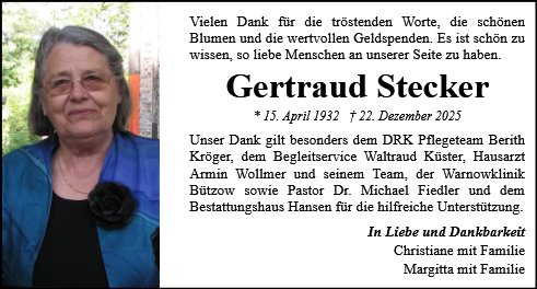 Gertraud Stecker
