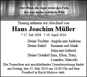 Hans Joachim Müller
