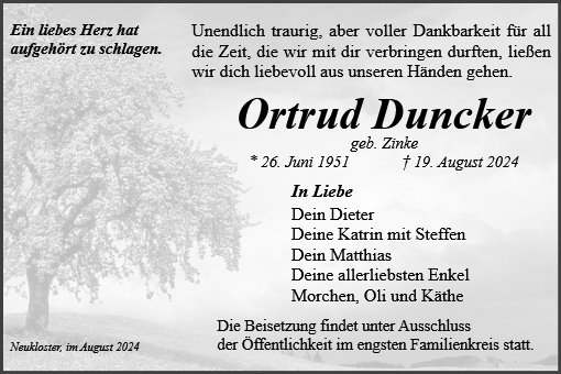 Ortrud Duncker