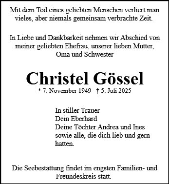 Christel Gössel