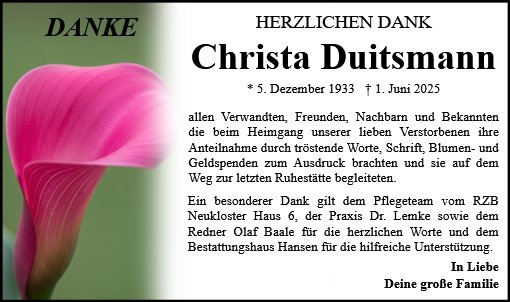 Christa Duitsmann