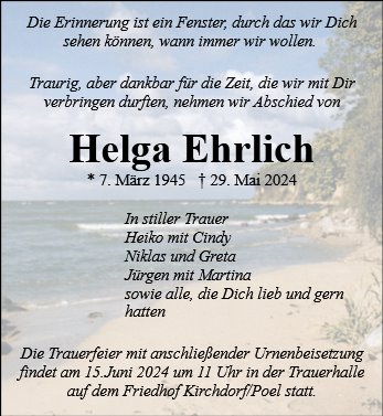 Helga Ehrlich