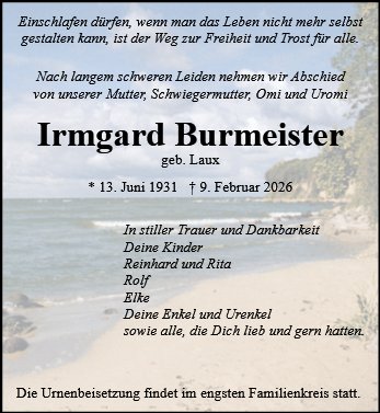 Irmgard Burmeister