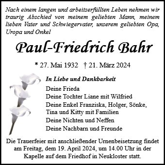 Paul-Friedrich Bahr