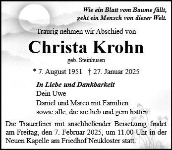 Christa Krohn