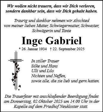 Inge Gabriel
