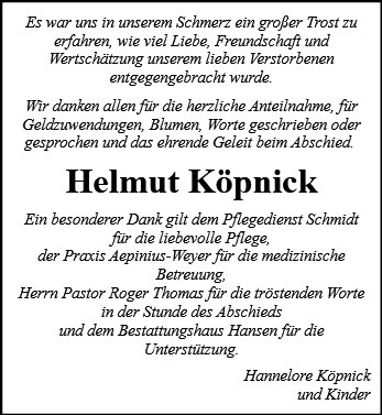 Helmut Köpnick