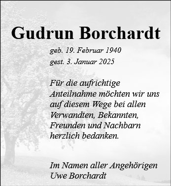 Gudrun Borchardt