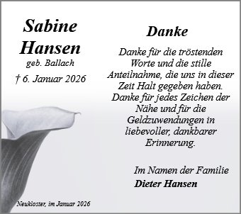 Sabine Hansen