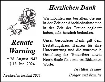 Renate Warning