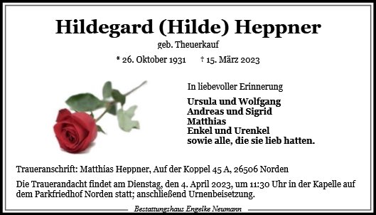 Hildegard Heppner