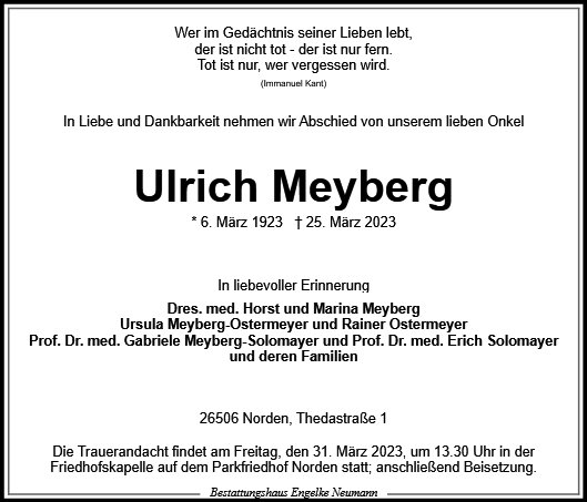 Ulrich Meyberg