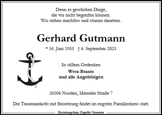 Gerhard Gutmann