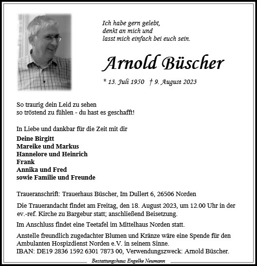Arnold Büscher
