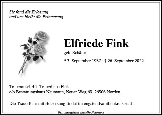 Elfriede Fink