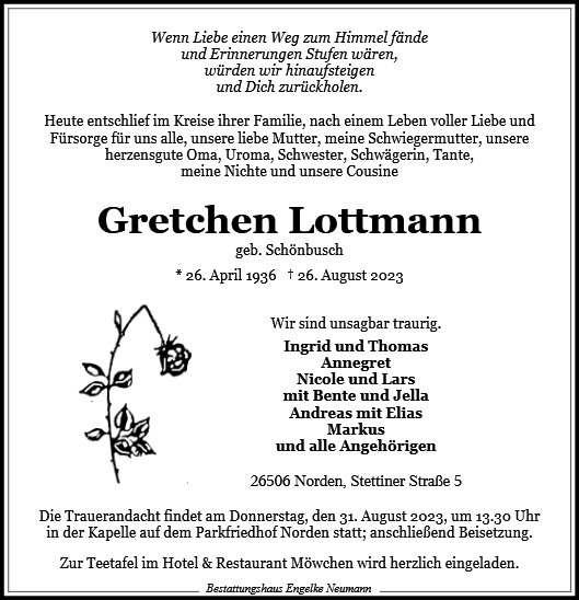 Gretchen Lottmann