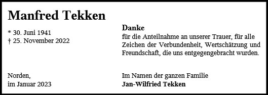 Manfred Tekken