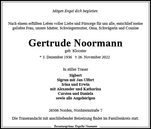 Gertrude Noormann